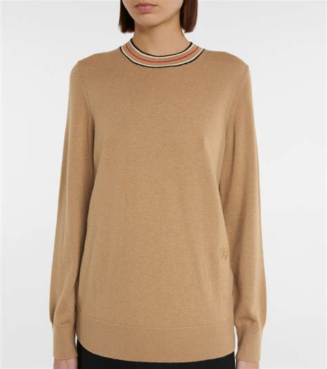 burberry women's sweater|burberry cashmere sweater and bottom.